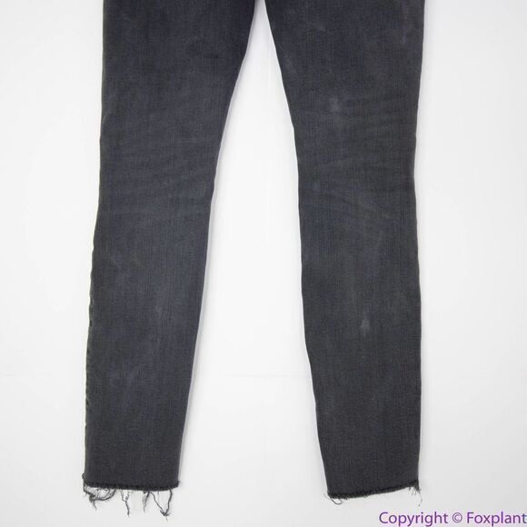 Madewell Petite‎ 9" Mid-Rise Skinny Jeans in Black Sea, Petite 25 - Picture 8 of 16